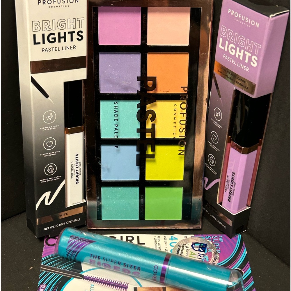 All is Bright! NIB Eyeshadow w/ Eyeliners and Mascara Bundle
